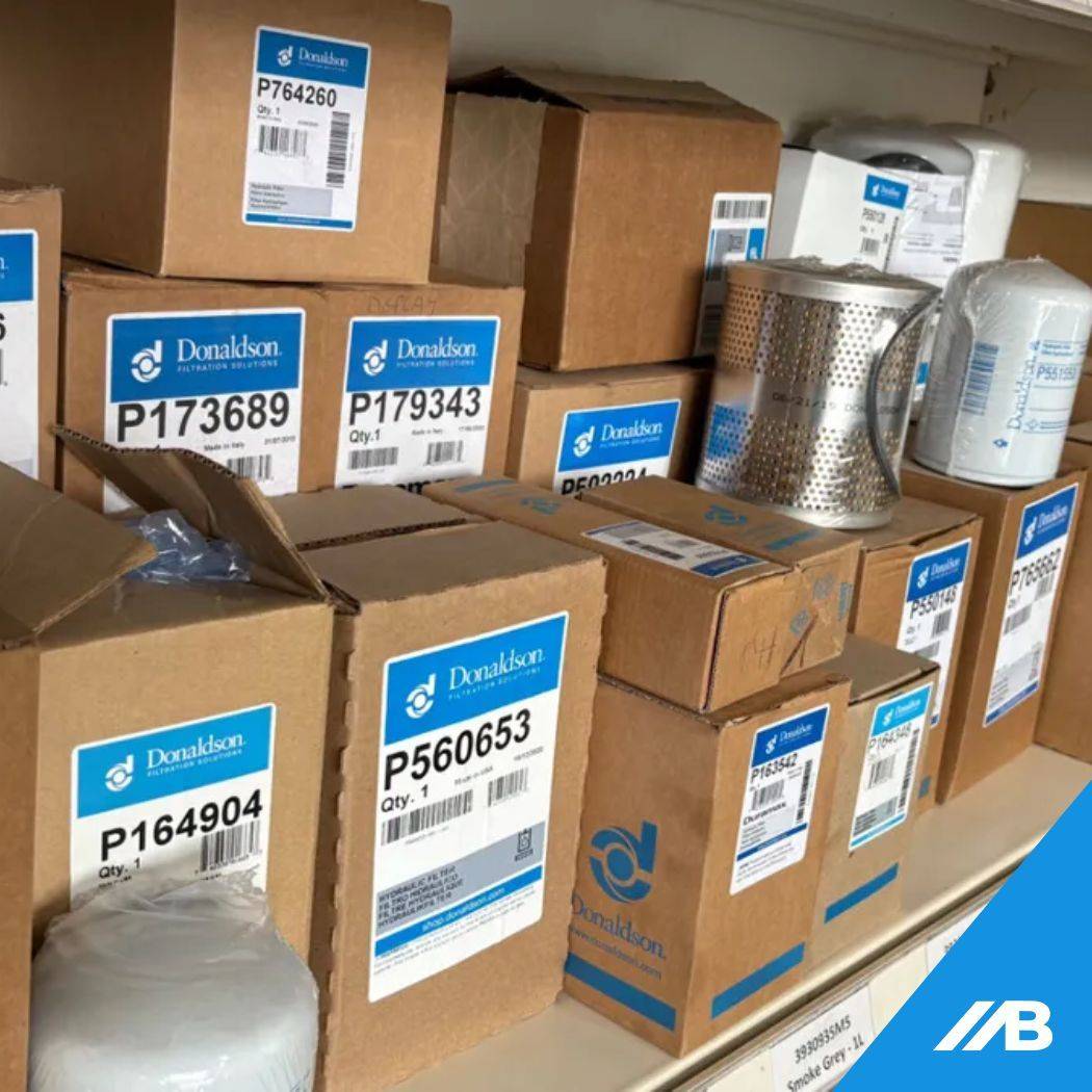 Bewaar machine filters in hun originele verpakking