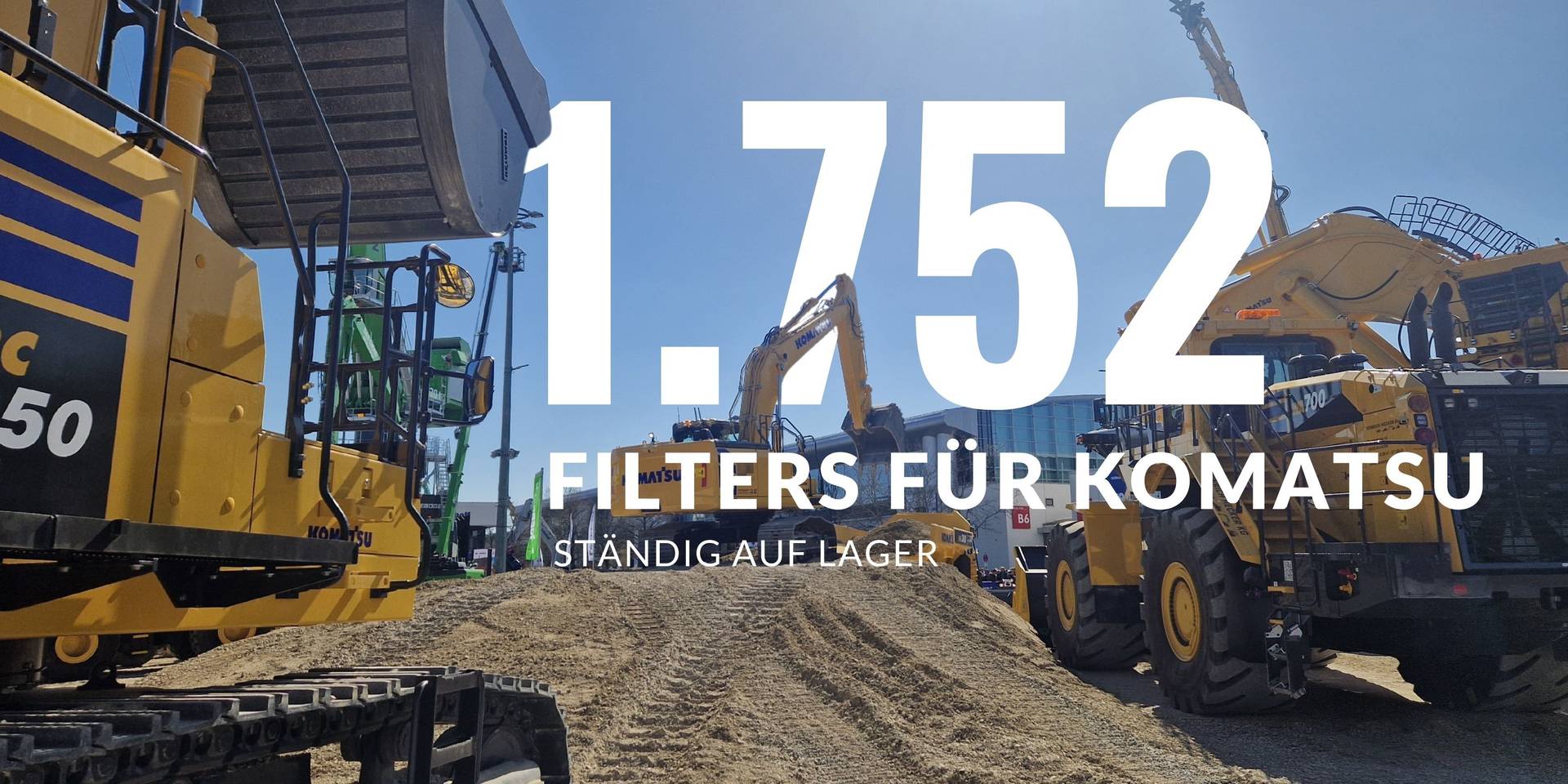 Boar Parts Webshop 1752 filters und teile fuer Komatsu