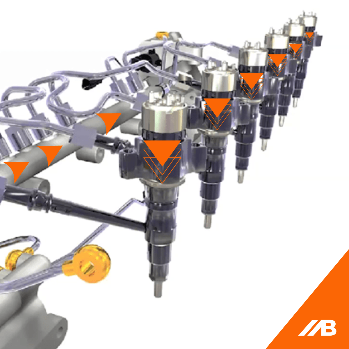 Common rail fuel Line