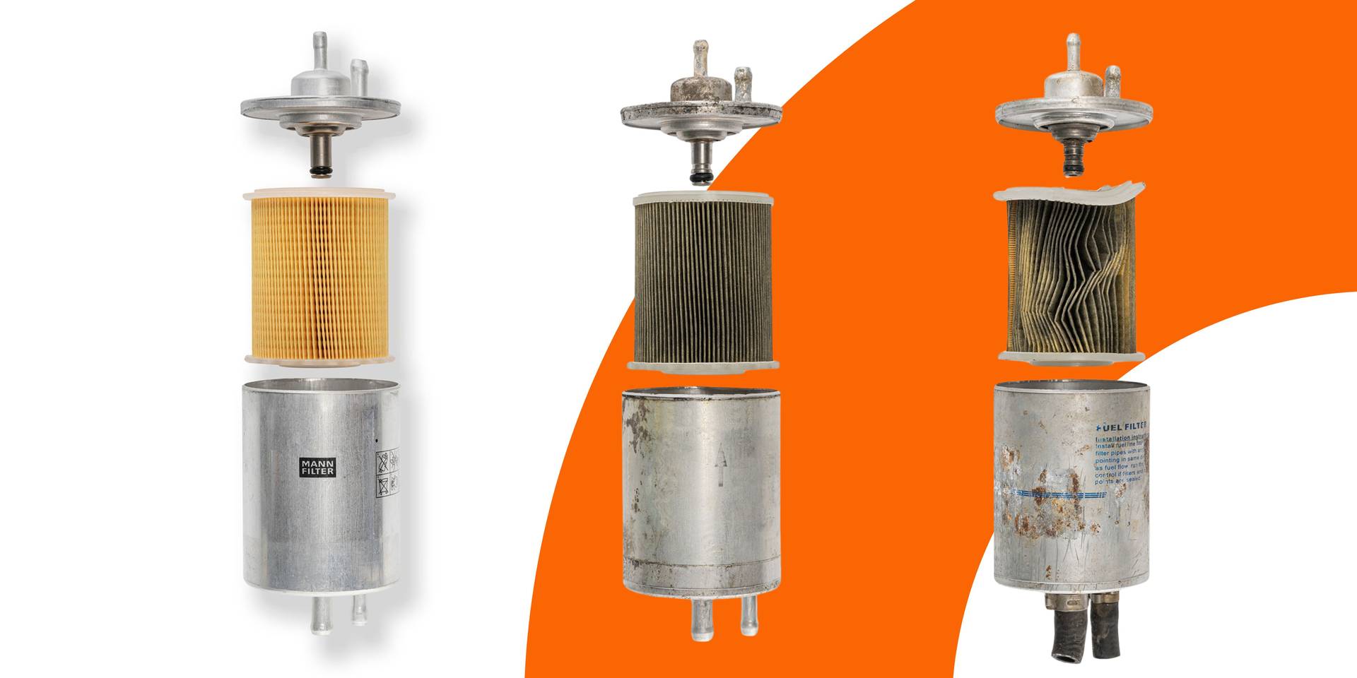 Deteriorating fuel filter