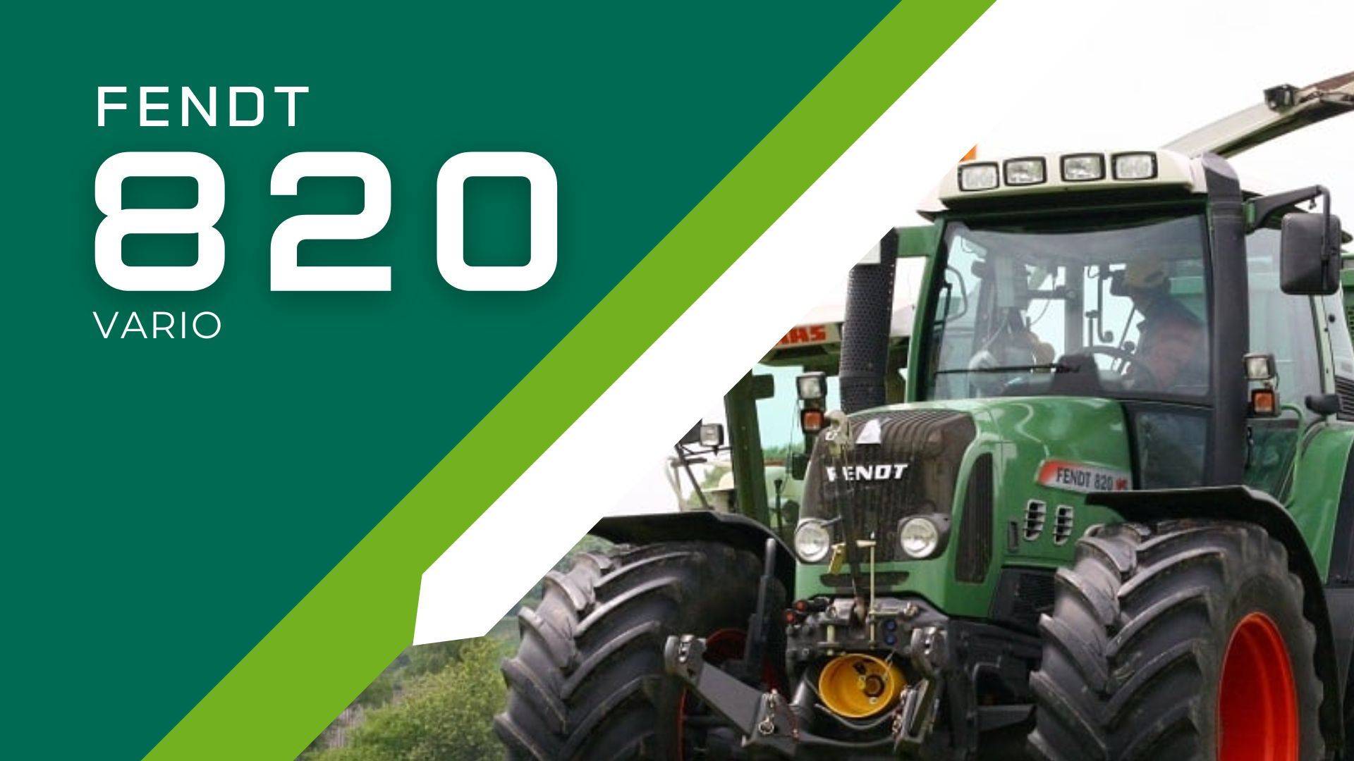 Filter und Ersatzteile für den Fendt 820 Vario