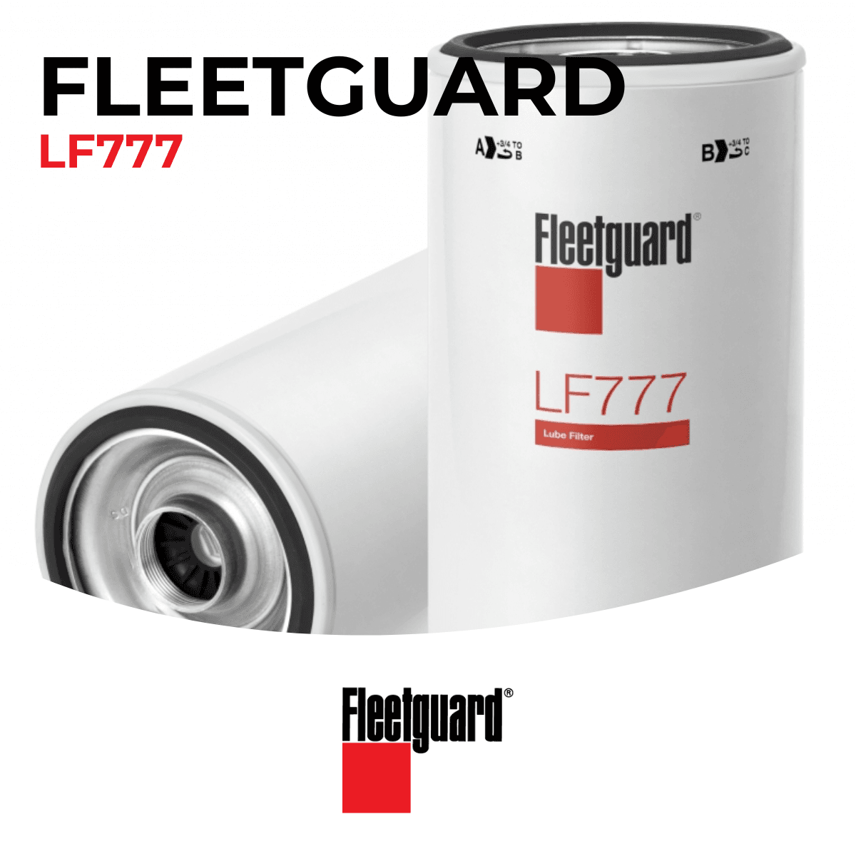 Fleetguard - By-passfiltratie - LF777