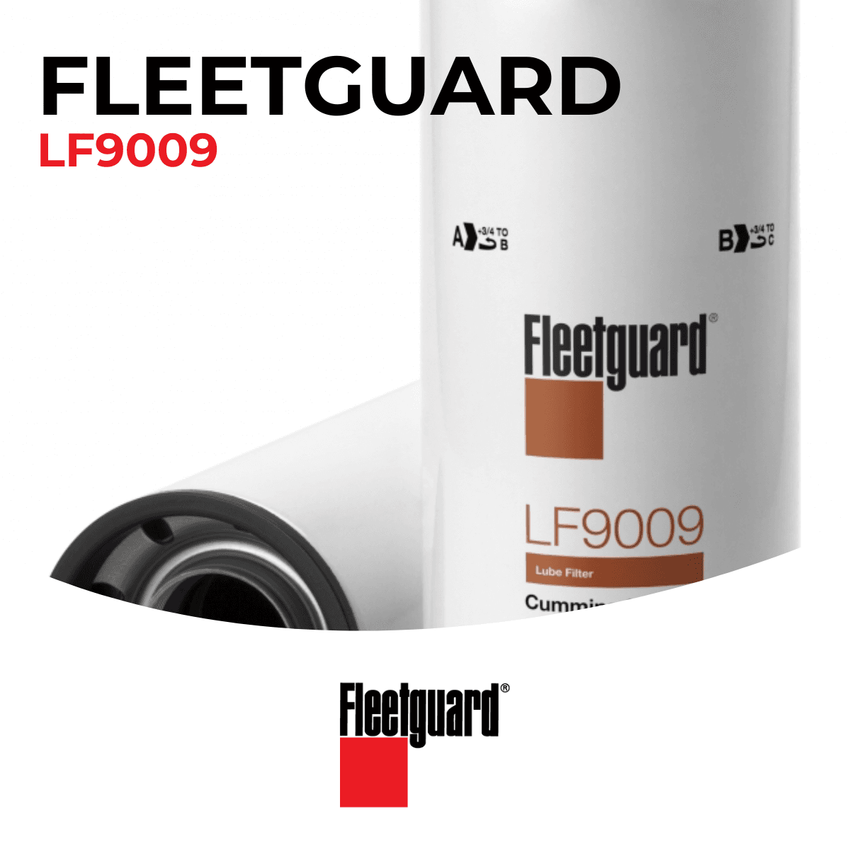 Fleetguard - Vollstromfilter - LF9009