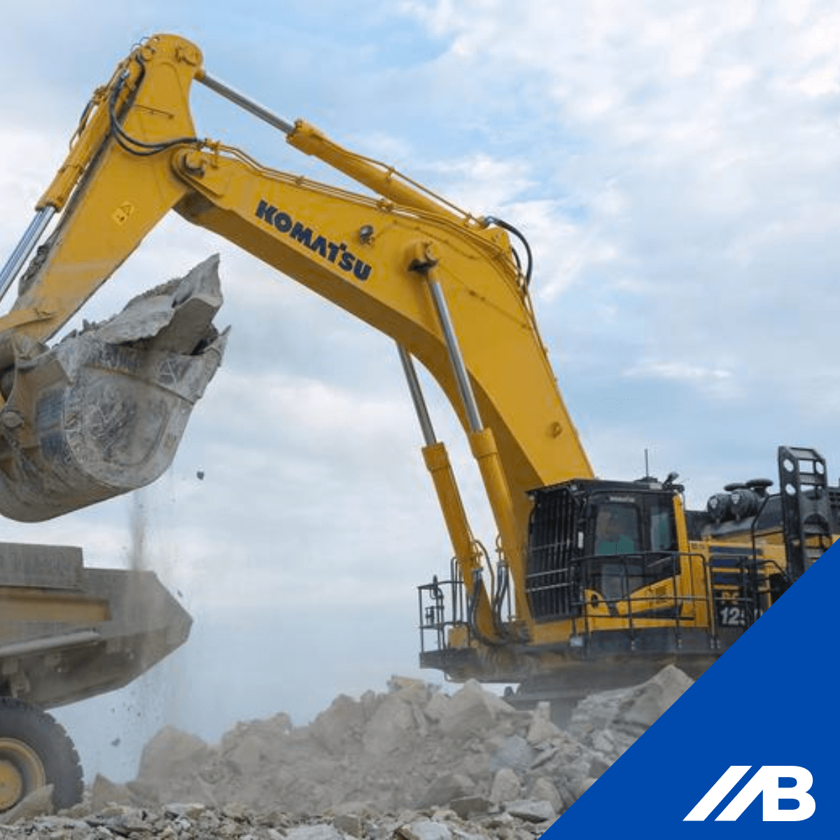 Komatsu PC1250 Graafmachine