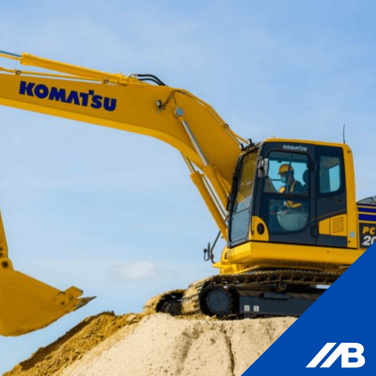 Komatsu PC200 Hydraulikbagger