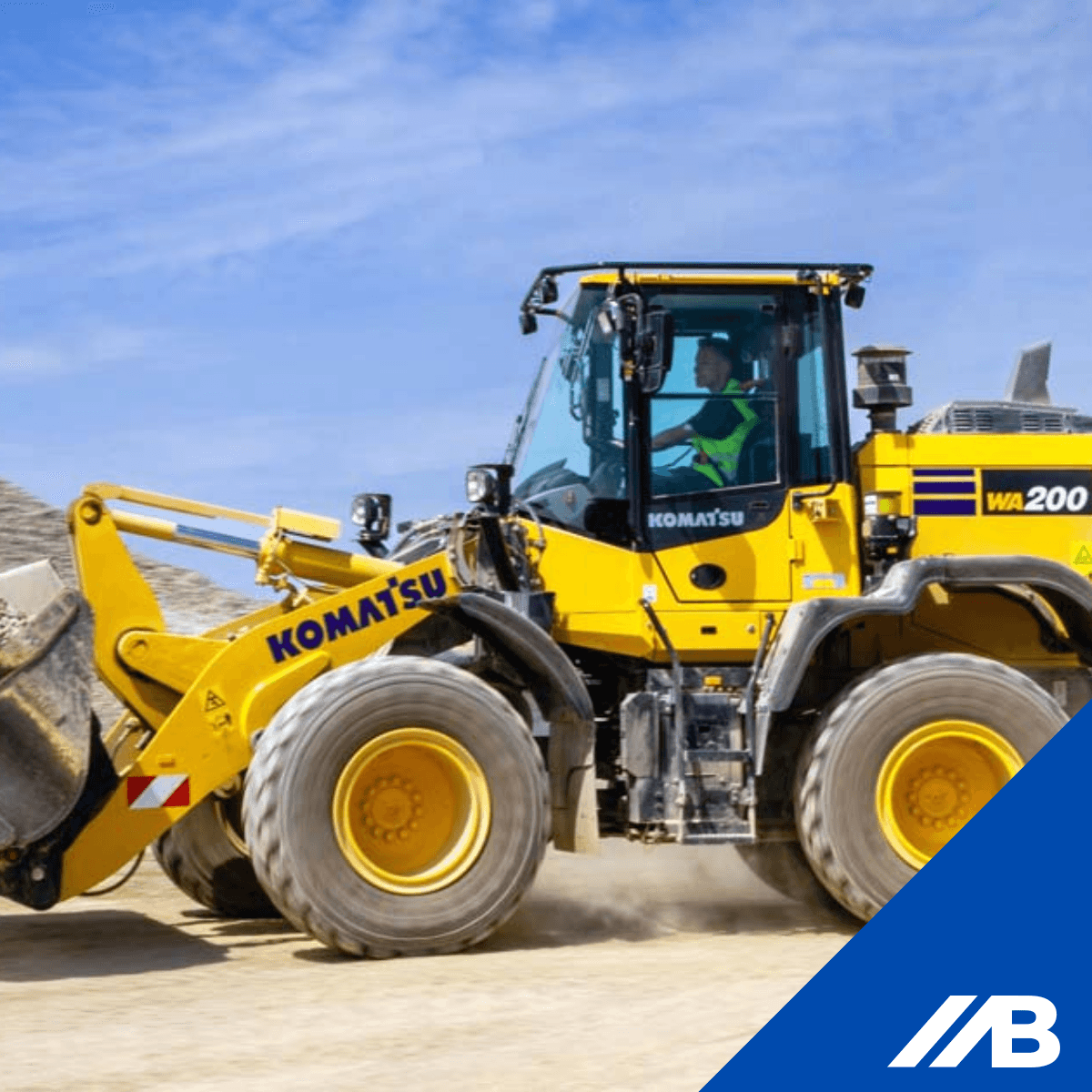 Komatsu WA200 Wiellader