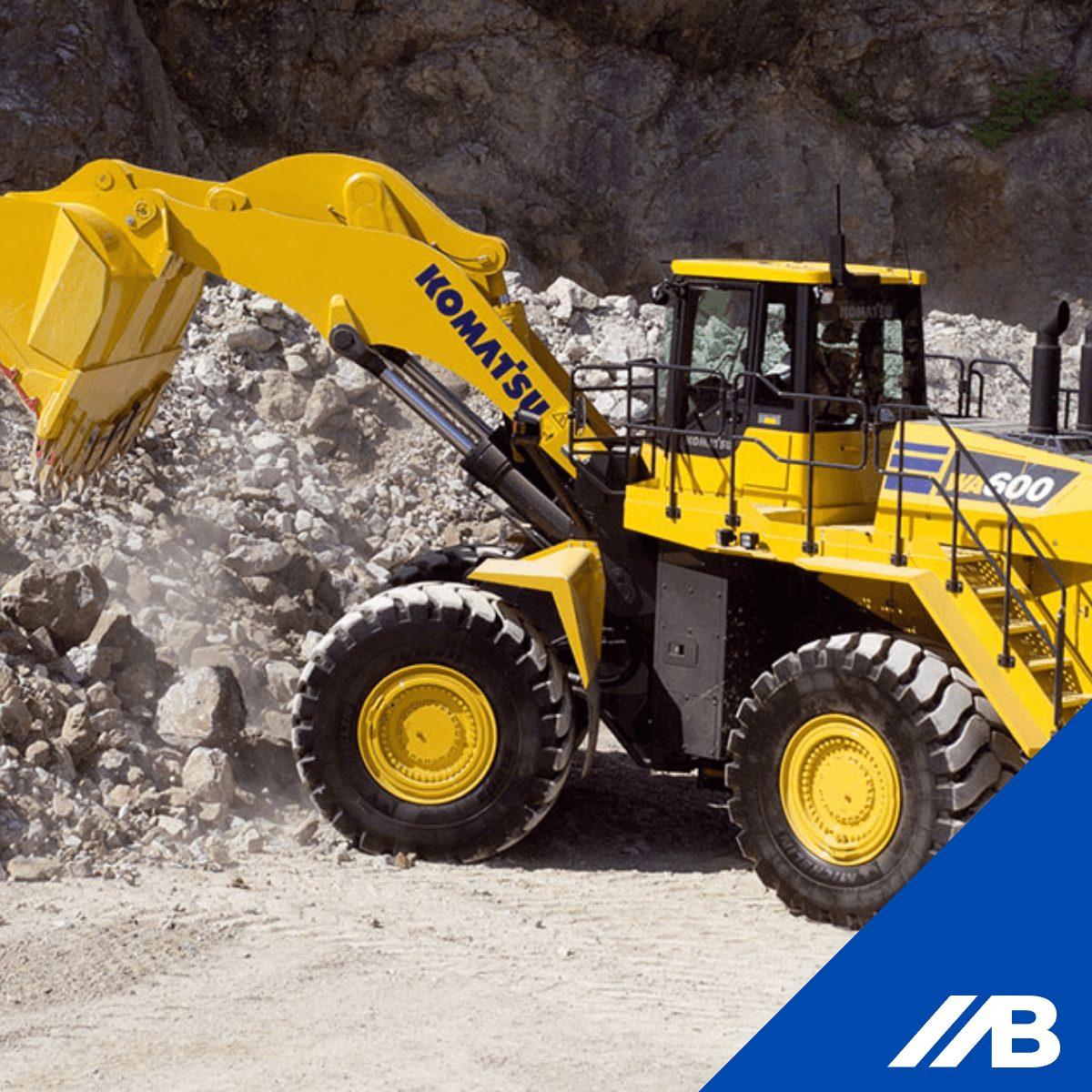 Komatsu WA600 Radlader