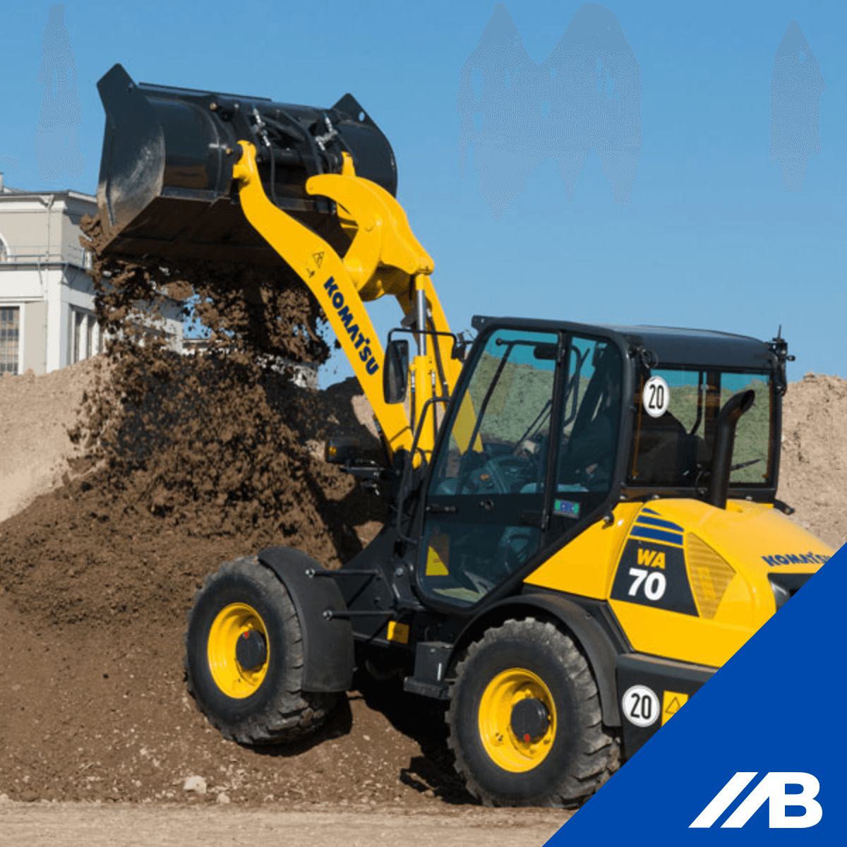 Komatsu WA70 Wiellader