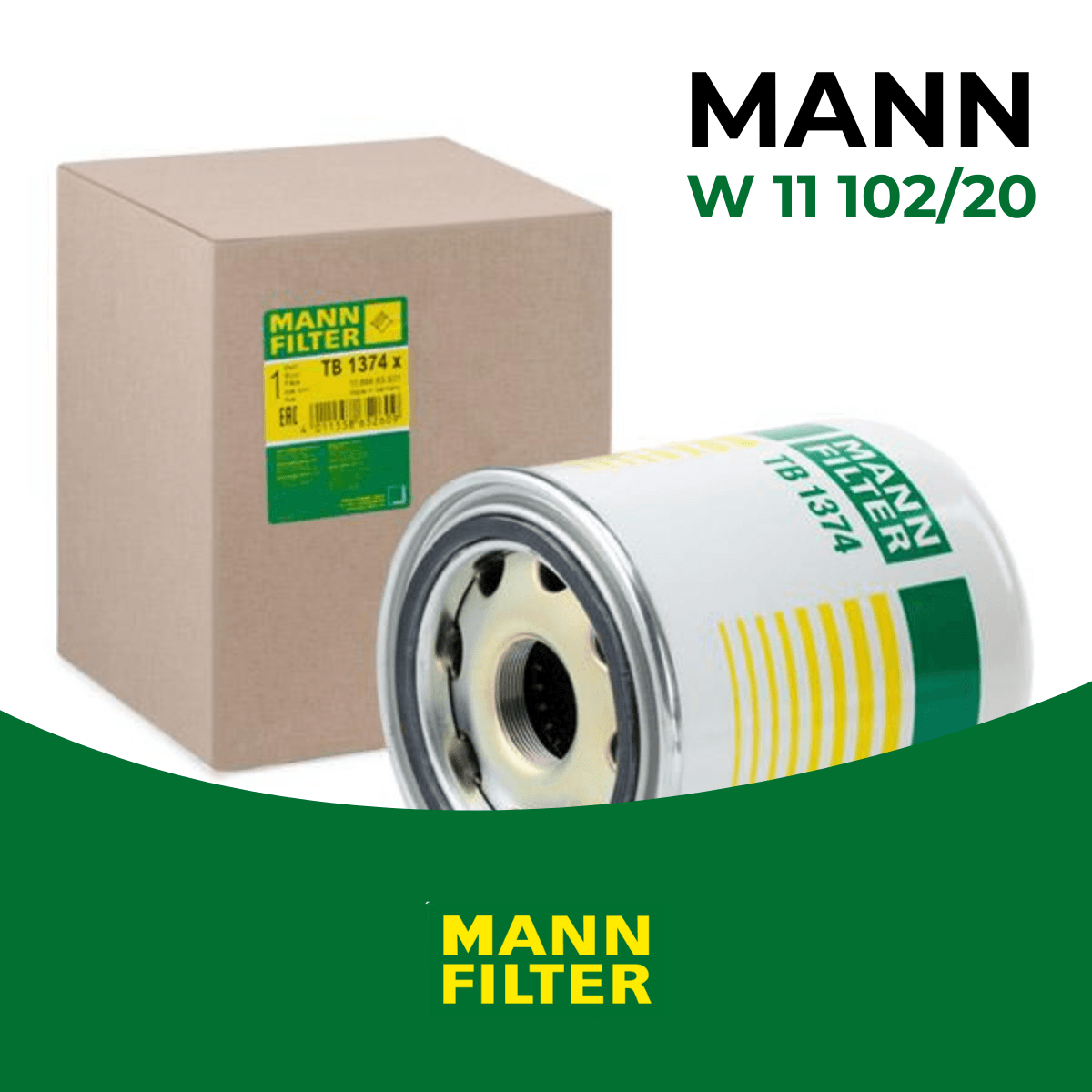 Mann - Bypassfilter - TB 1374X