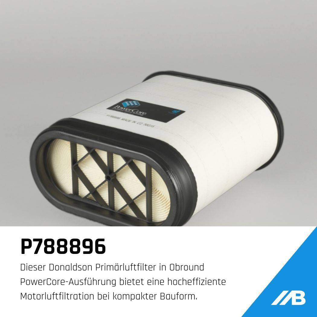 P788896 Donaldson Luftfilter Primär Obround PowerCore