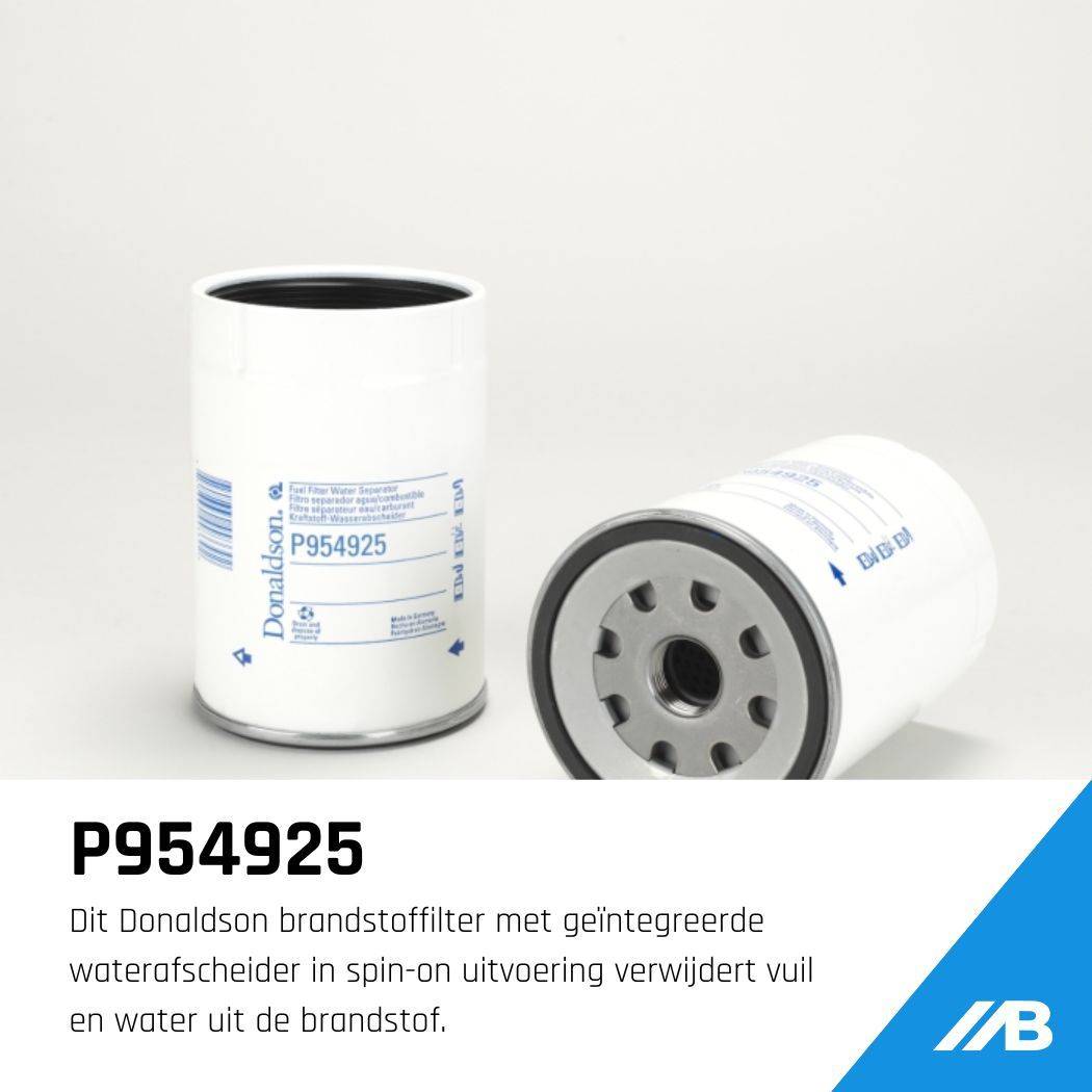 P954925 Donaldson Brandstoffilter Waterafscheider Spin-On
