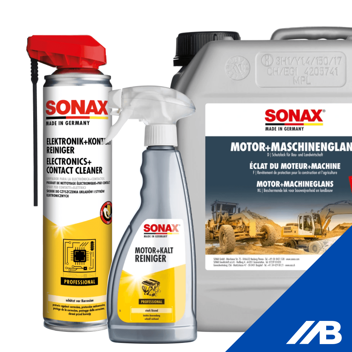 Sonax Agrar und Baumaschinen pflege