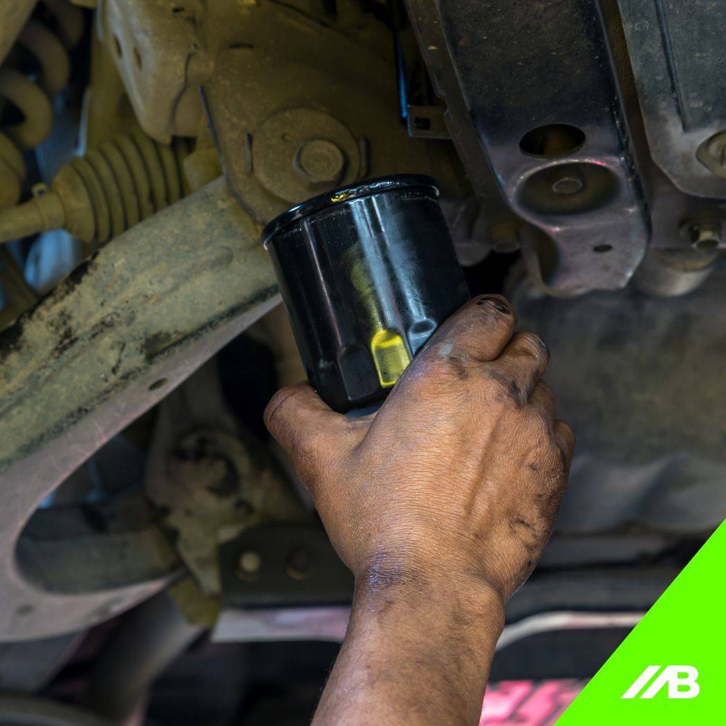 Step 7 Oil change construction machinery
